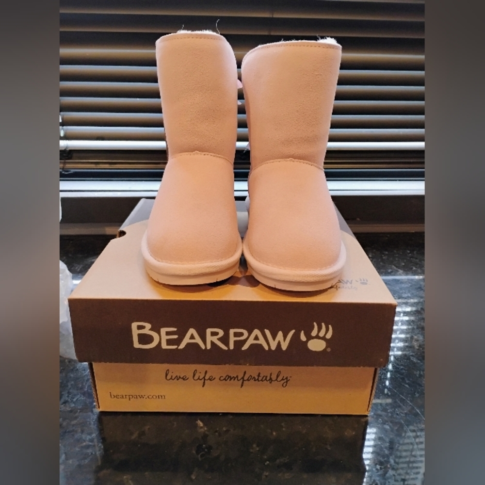 Bearpaw Pink Kids Boots